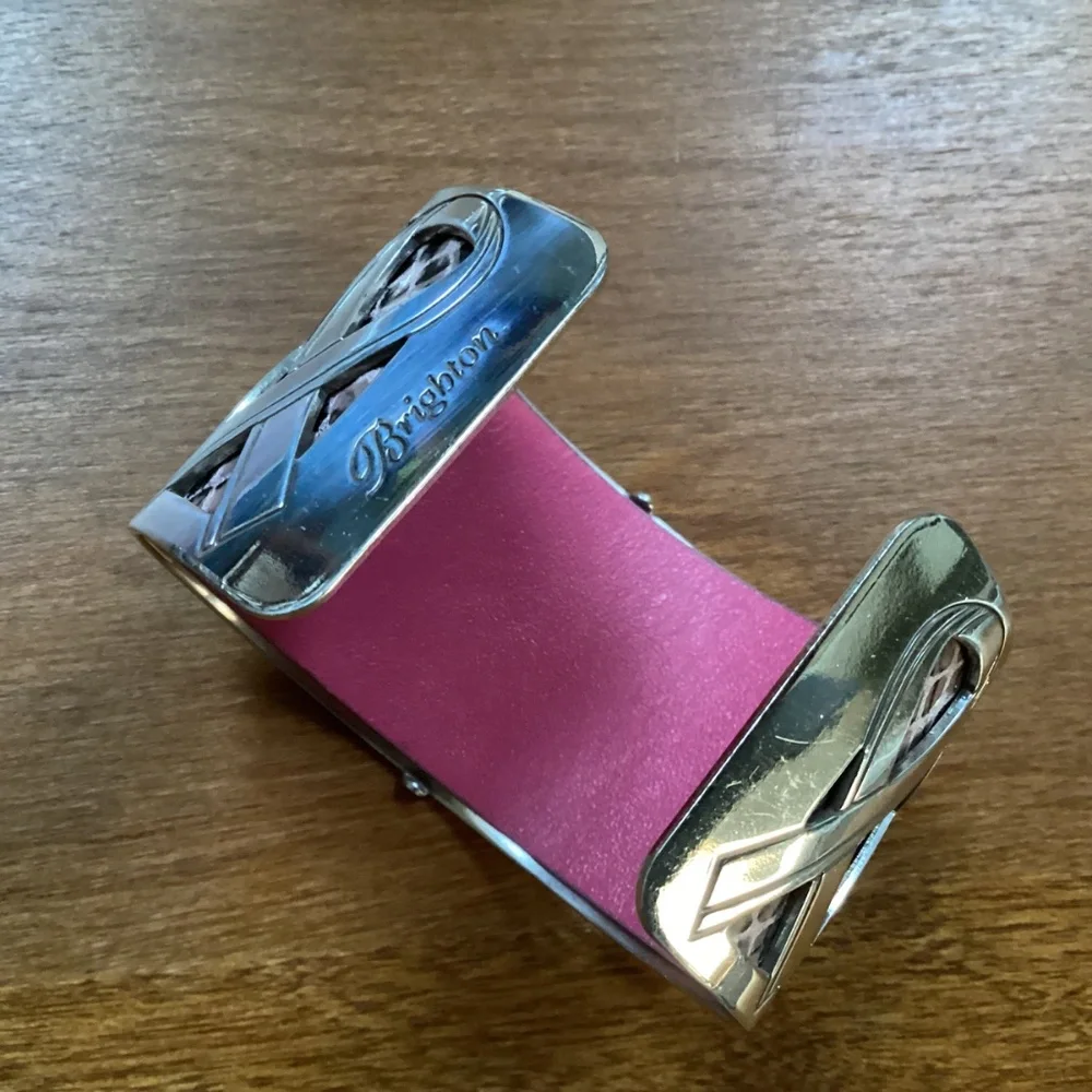Brighton Silver-tone Bangle Bracelet Weighs 51 g